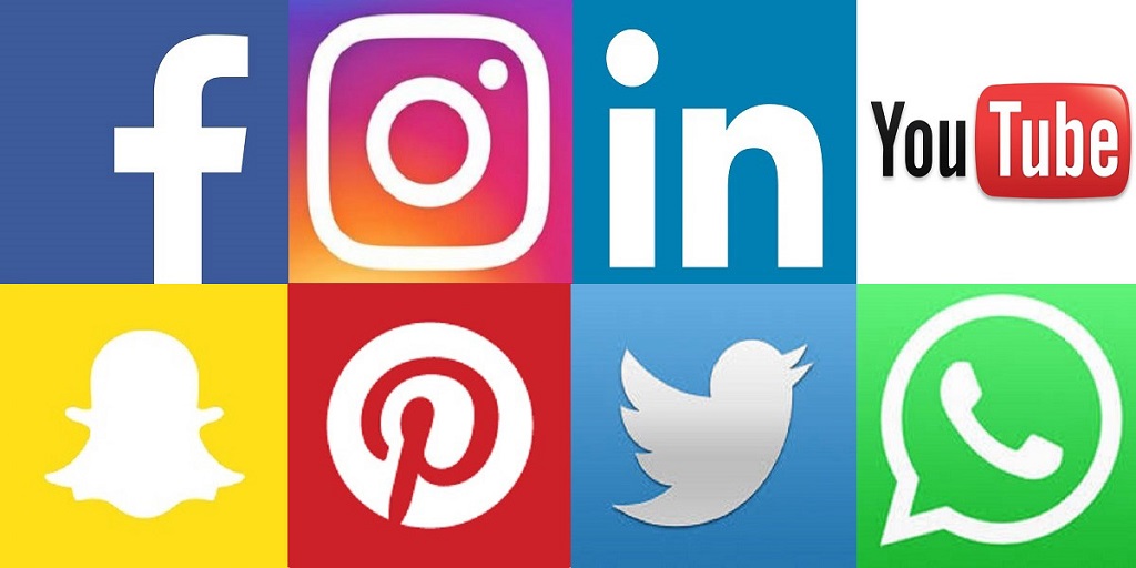 different types of social media