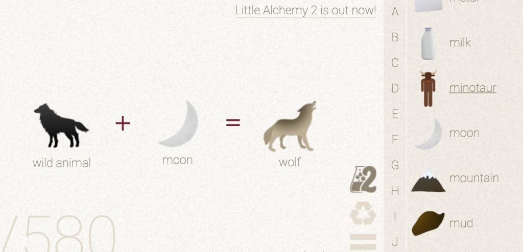 How to Create a Wild Wolf in Little Alchemy