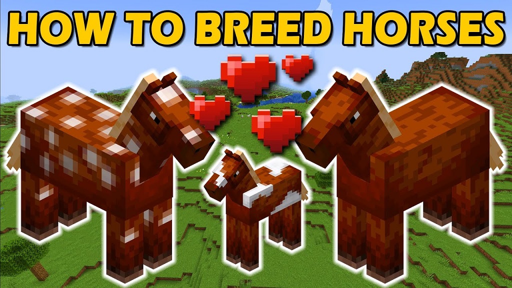 How to Breed Horses in Minecraft
