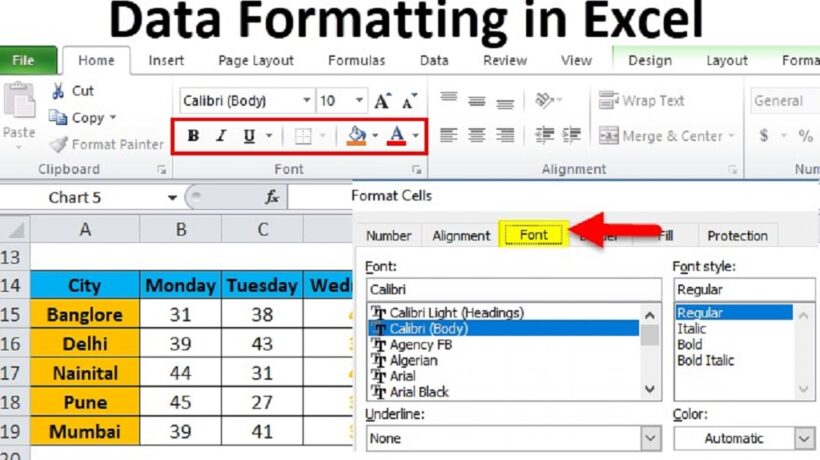 How to Format Data Easily Using Excel’s Formatting Tricks 