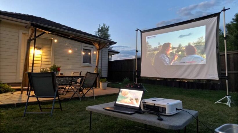How to Use a Projector Outside: Expert Tips for Perfect Outdoor Viewing