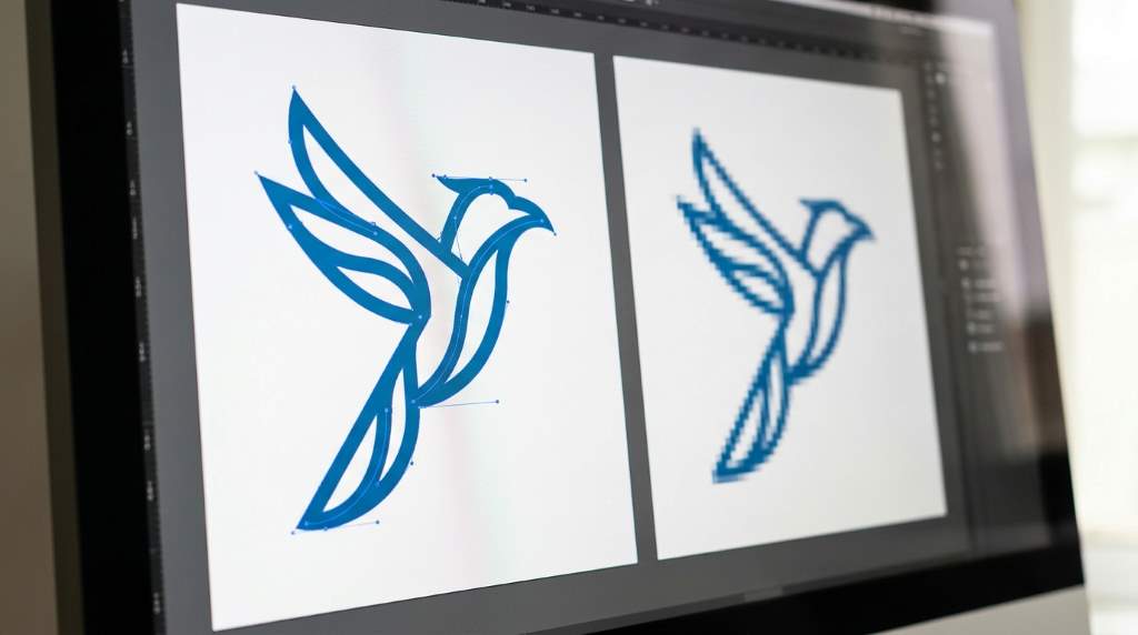Adobe Illustrator export settings for sharp vector graphics