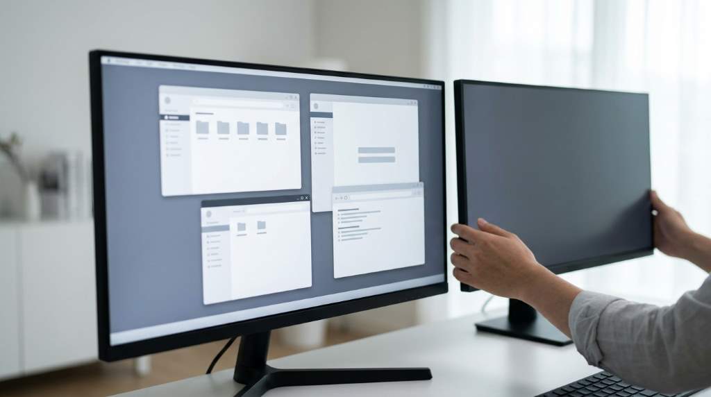 Windows desktop optimized for smooth multitasking